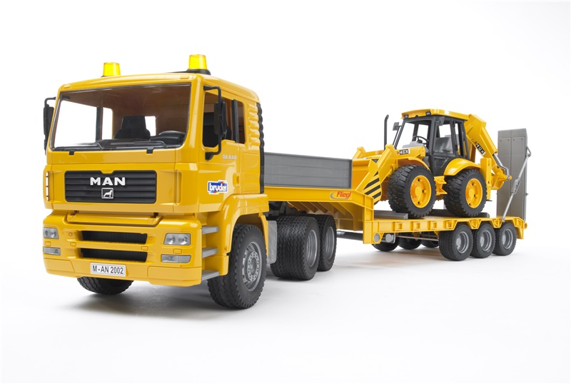 BRUDER 02776 CAMION MAN TGA CON SCAVATORE - immagine 2