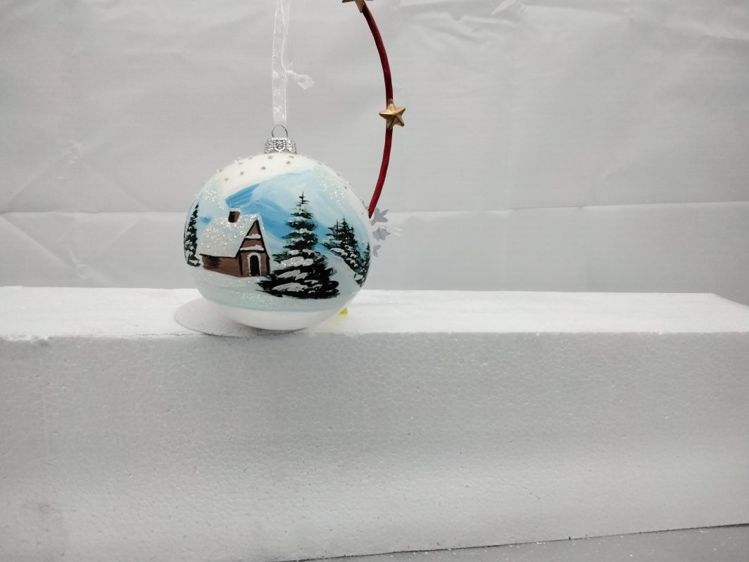 PALLINA DIPINTA A MANO