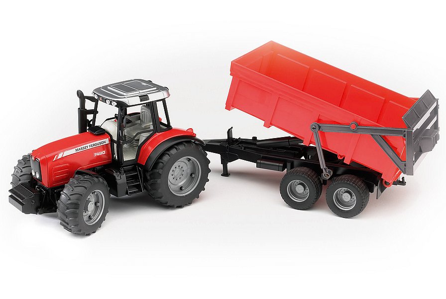 BRUDER 02545 MASSEY FERGUSON 7480