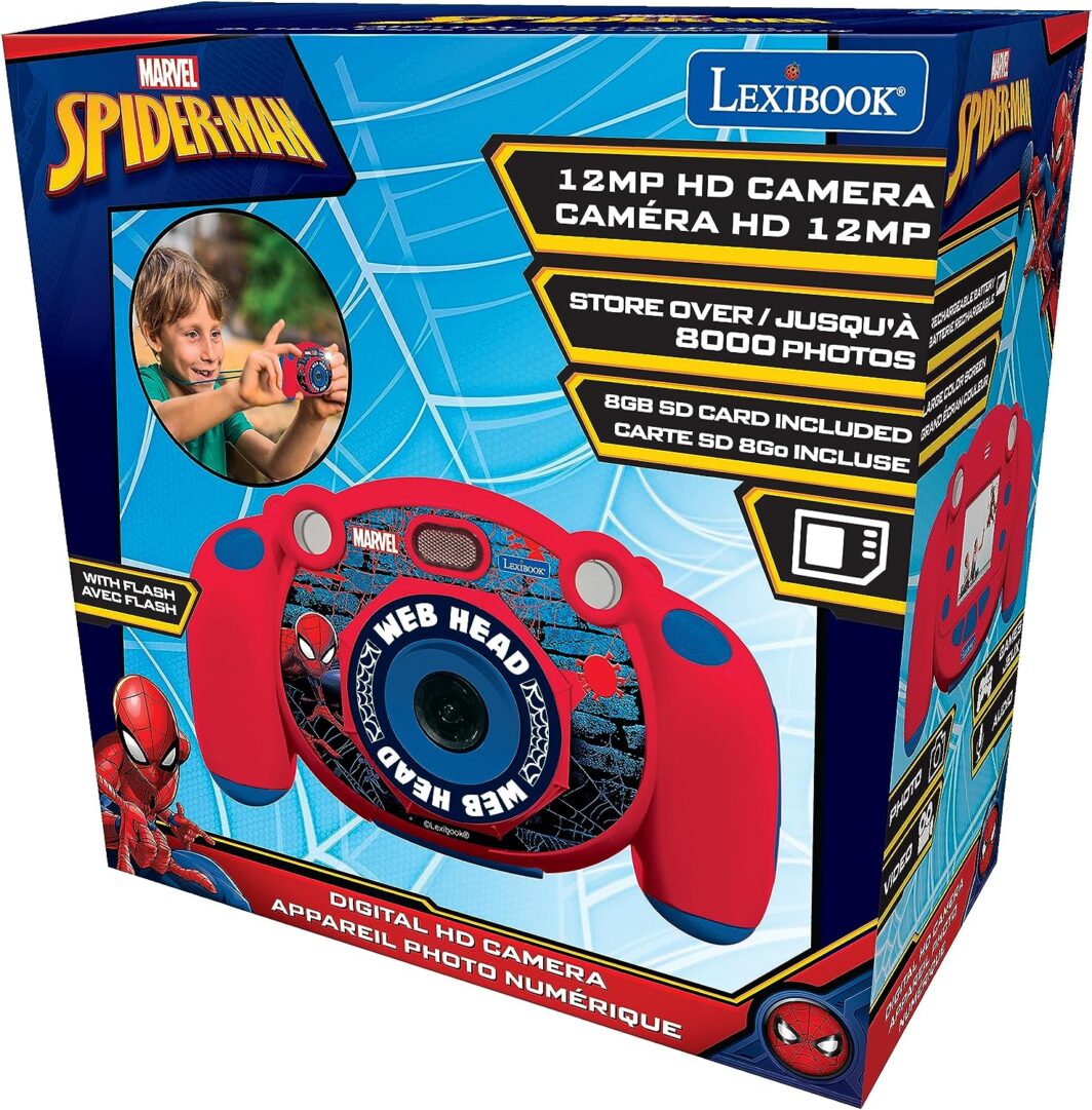 SPIDERMAN DIGITAL HA CAMERA-LEXIBOOK