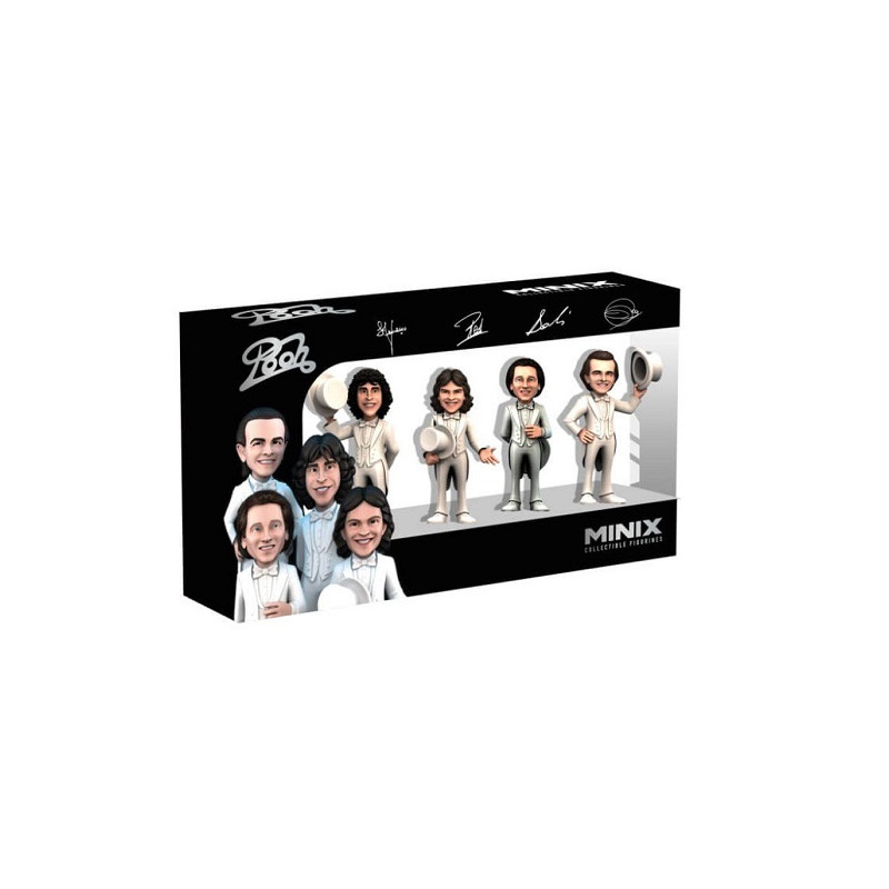 MINIX POOH SET 4 PERSONAGGI 7 CM