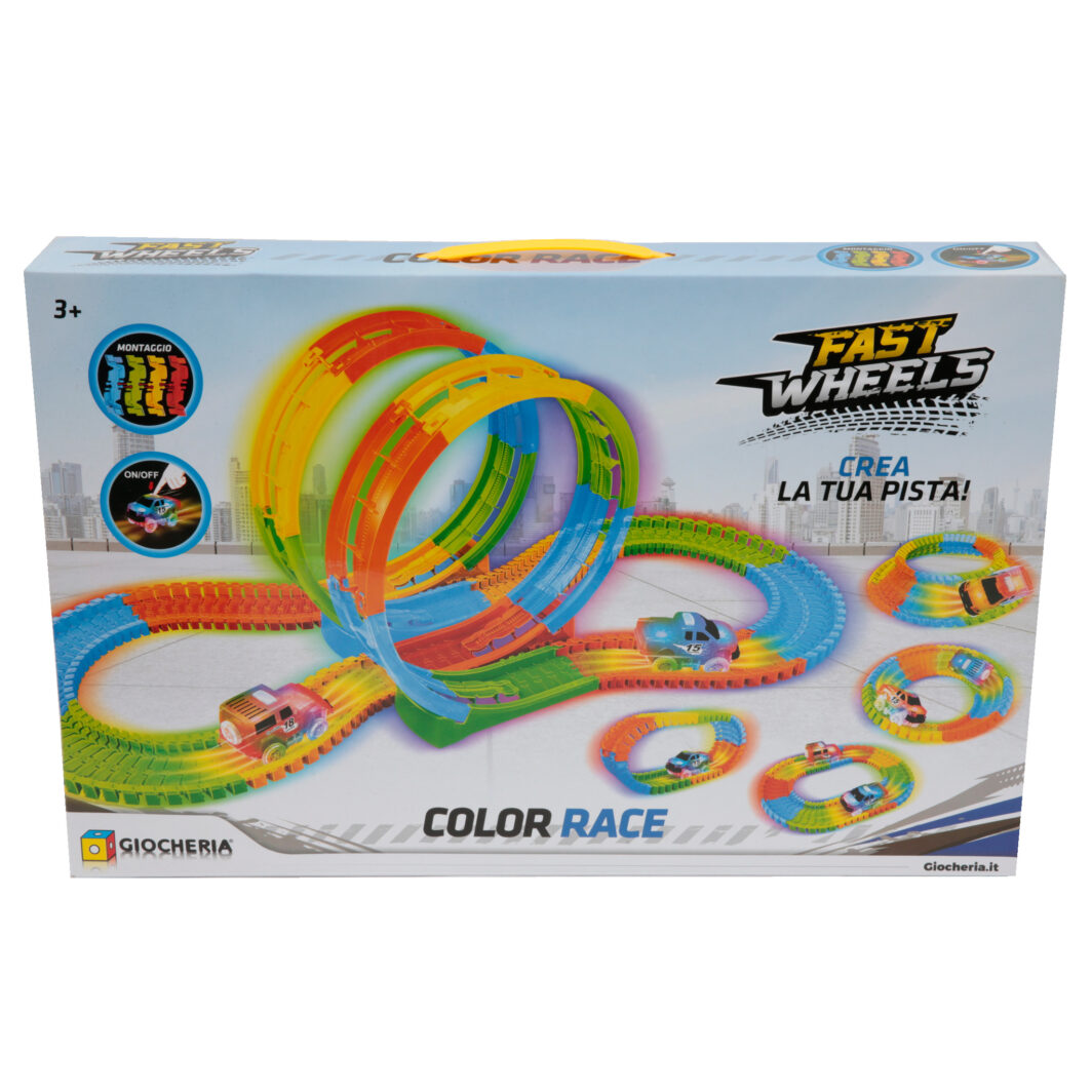 COLOR RACE FAST WHEELS
