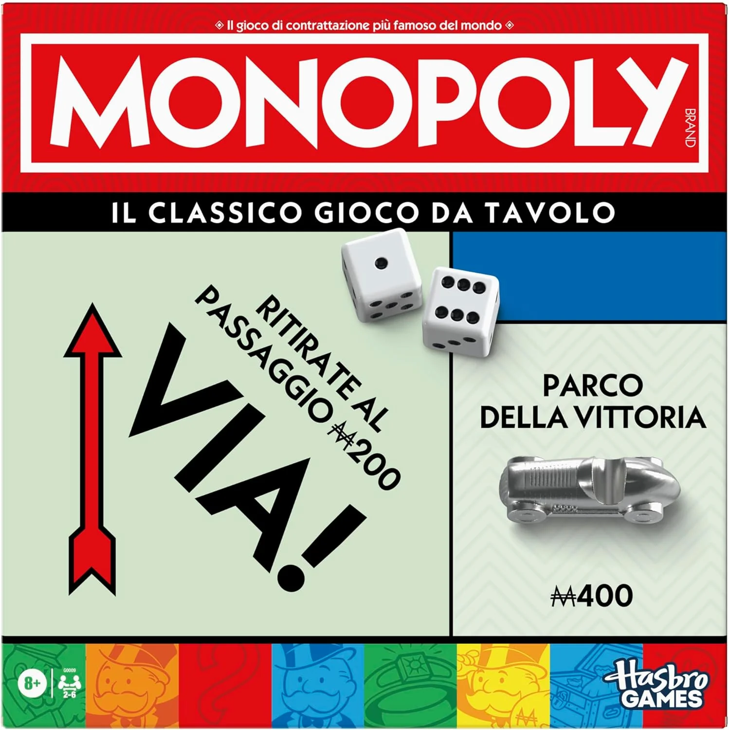 MONOPOLY CLASSICO HASBRO GAMES