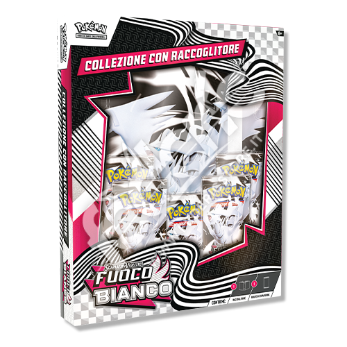 POKEMON FUOCO BIANCO CON RACCOGLITORE