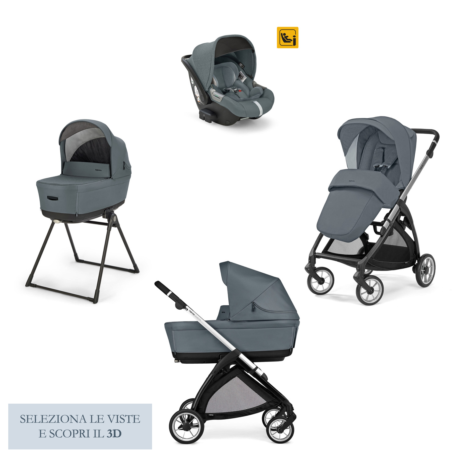 INGLESINA ELECTA DARWIN UNION GRAY