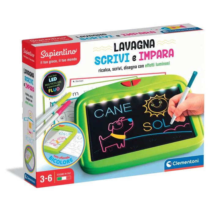 CLEMENTONI LAVAGNA SCRIVI E IMPARA
