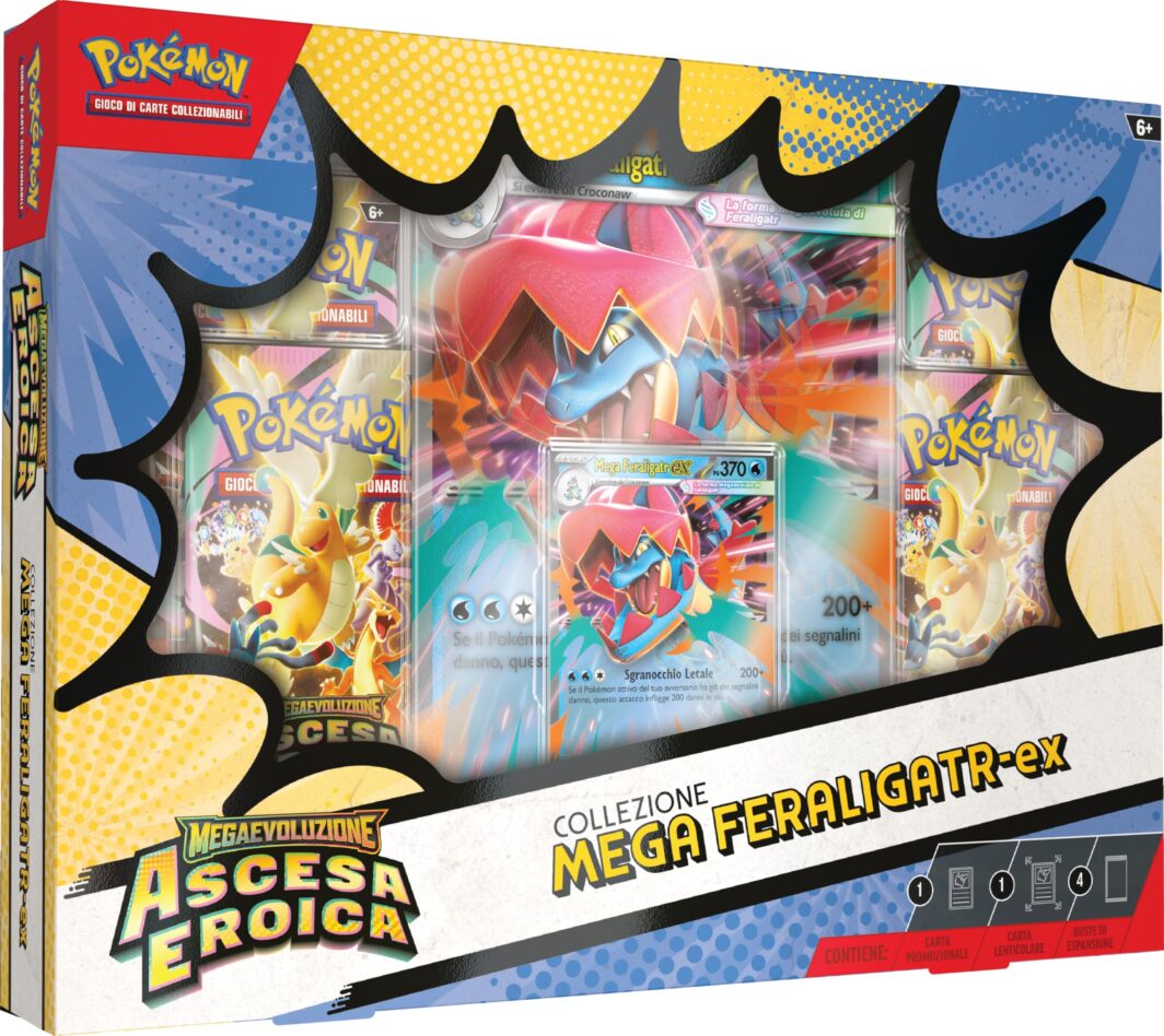 Collezione mega Feraligatr-ex
